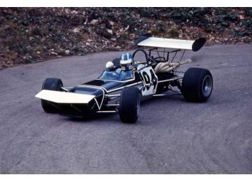 C.C de Belleau avec la Brabham F2 en 1973