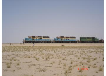 MAURITANIE: Le train le plus grand du Monde